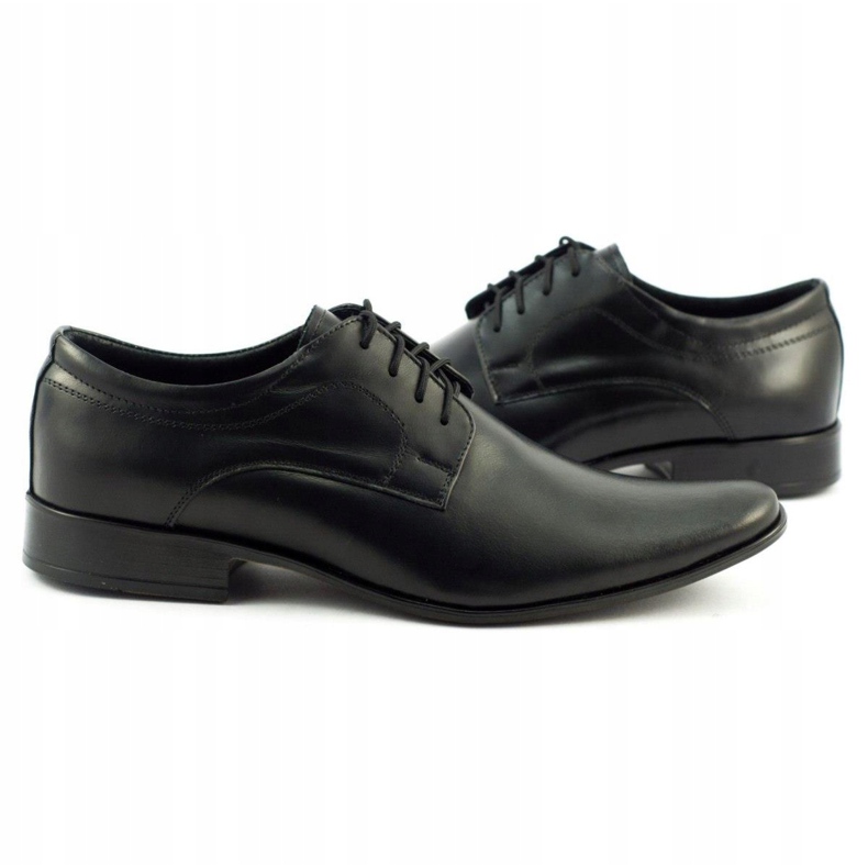 Lukas 447 chaussures habillées noires pour hommes le noir 3
