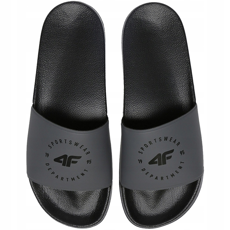 Chaussons homme 4F gris H4L21 KLM002 25S 1 Chaussons homme 4F gris H4L21 KLM002 25S 1