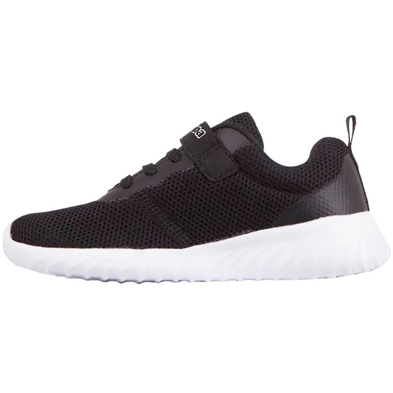 Kappa Ces K chaussures pour enfants noir et blanc 260798K 1110 1