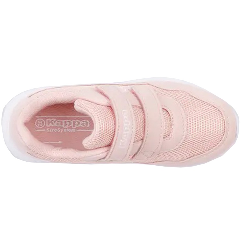 Kappa Cracker Ii K chaussures pour enfants rose et blanc 260647K 7110 1