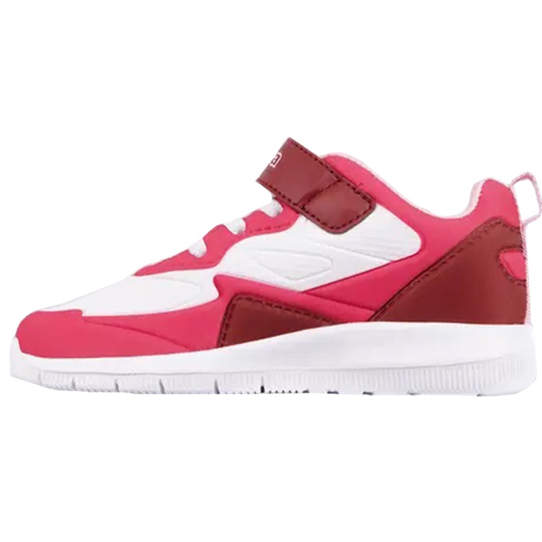 Kappa Durban Pr K chaussures pour enfants blanc et rose 260894PRK 1022 1