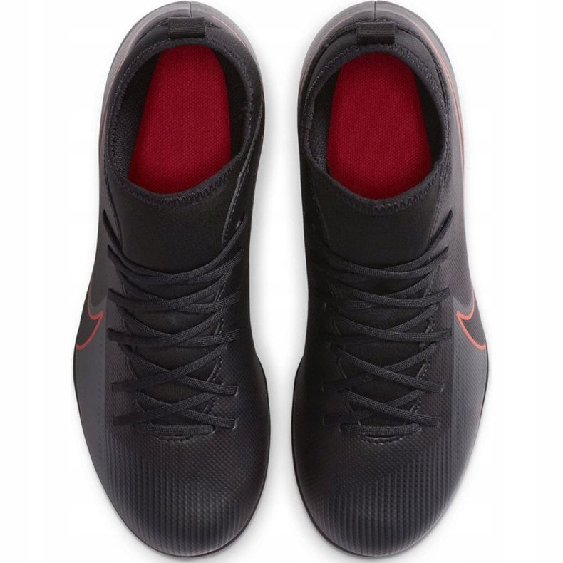 Chaussures de football Nike Mercurial Superfly 7 Club FG / MG Jr AT8150 060 noir noir 1