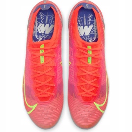 Chaussure de football Nike Mercurial Vapor 14 Elite Fg M CQ7635 600 vert, rose rose 1