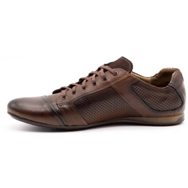 Lemar Chaussures cuir homme 882 marron brun 1