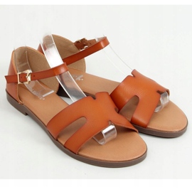 Camel 7823 Sandales pour femmes Camel brun 1