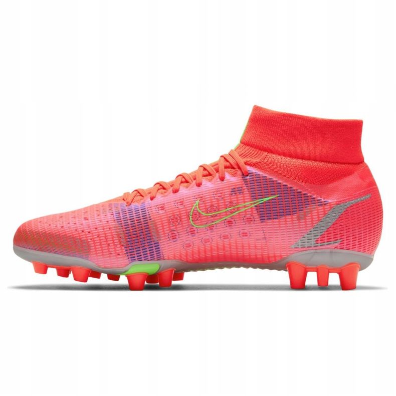Chaussures de football Nike Superfly 8 Pro Ag M CV1130-600 corail rouge 1