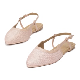 Vices Sandales féminines 3296-14-rose beige 1