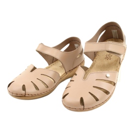 Chaussures femme Inblu 158D124 beige 3