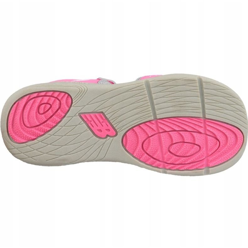 Sandales New Balance Sandal K K2004GRP rose gris 3