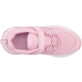 Kappa Yaka K chaussures pour enfants rose et blanc 260890K 2410 1