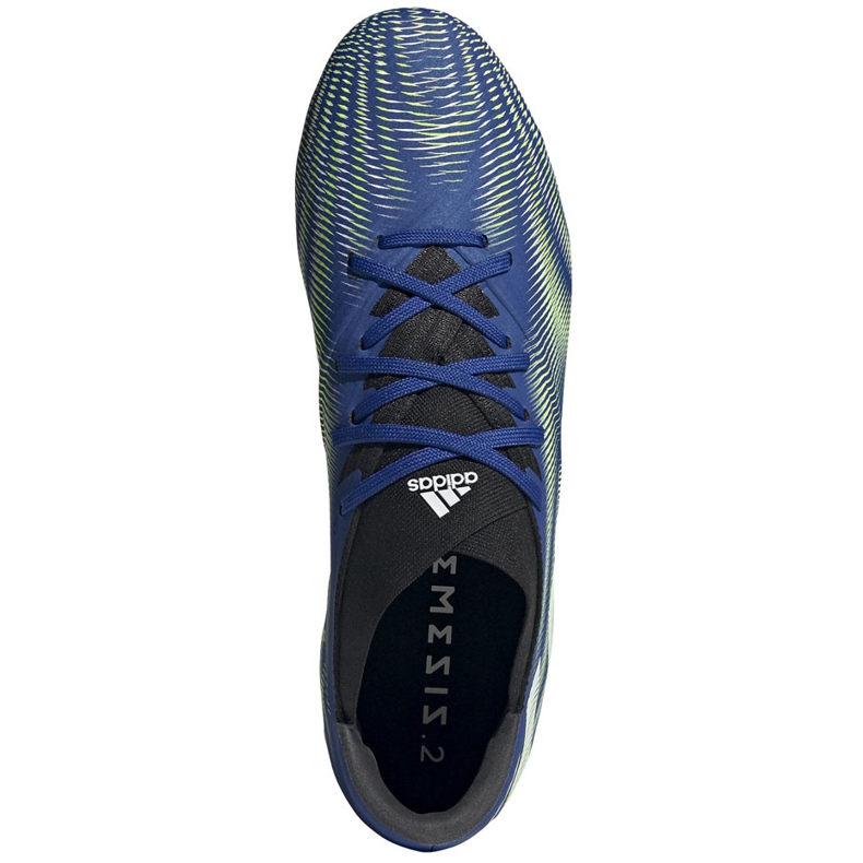 Chaussures de football adidas Nemeziz.2 Fg bleu FW7412 1