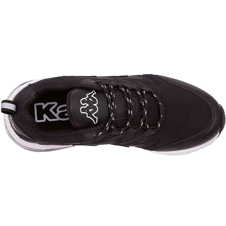 Kappa Yaka chaussures pour hommes noir et blanc 243002 1110 blanche le noir 1