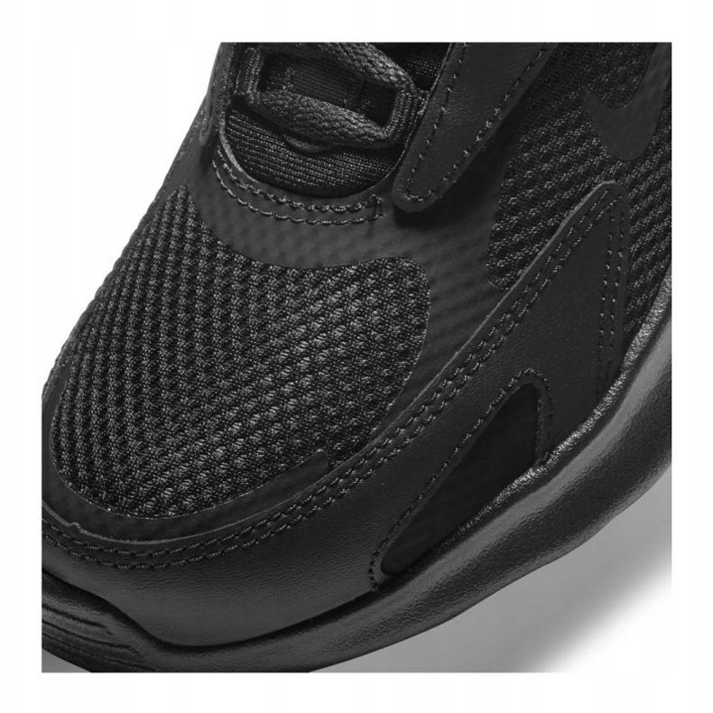 Chaussure Nike Air Max Bolt Jr CW1626-001 noir rouge 2