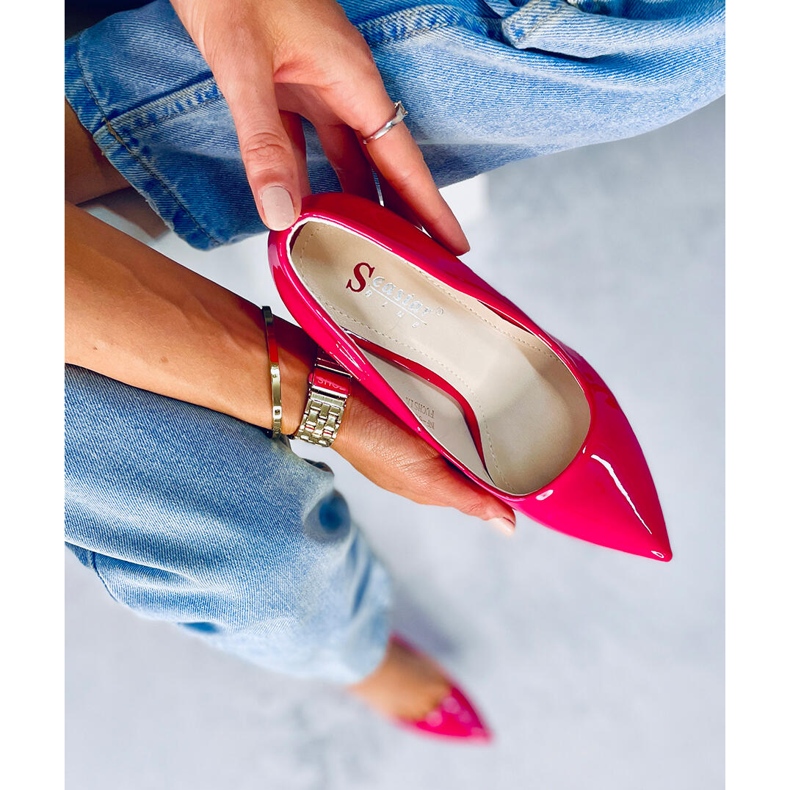 Escarpins femme Fuchsia NF-50P Fuchsia rose 1
