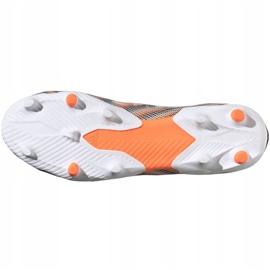 Chaussures de football Adidas Nemeziz.2 Fg M FW7341 blanche gris 1