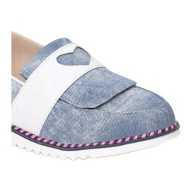 Vices Etaux 9015-12 L Bleu 36 41 blanc 2