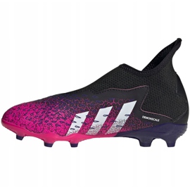 Chaussures de foot Adidas Predator Freak.3 Ll Fg Jr FW7529 multicolore rose 1
