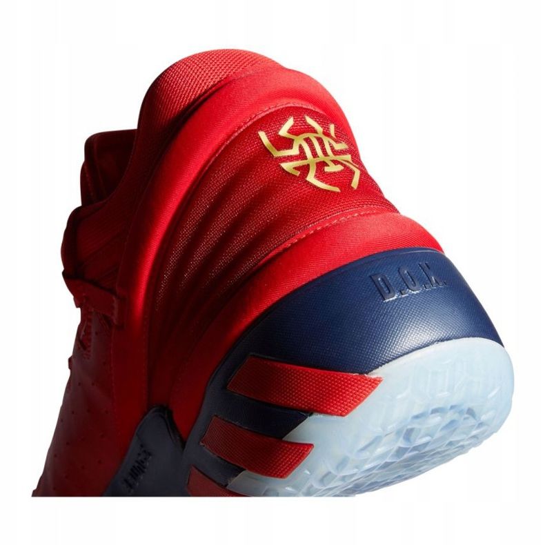 Chaussure de basket Adidas DON Issue #2 M FX6519 multicolore rouge 2