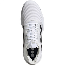 Chaussures Adidas CrazyFlight M FX1840 ['blanc', 'rose'] blanche 1