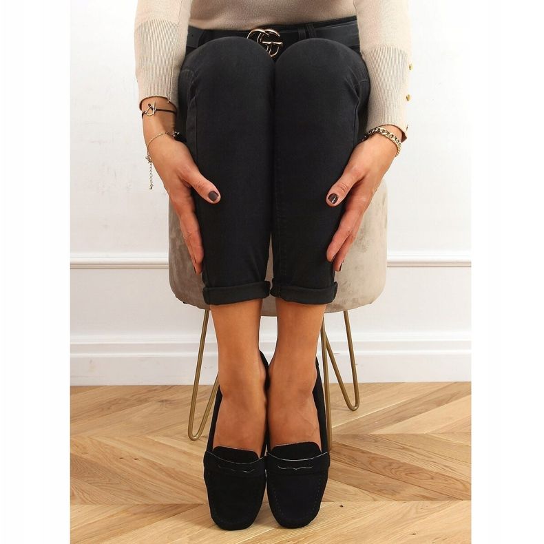 Noir Mocassins femme S-980 Noir le noir 1