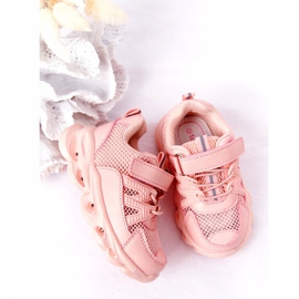 Baskets Enfant Avec Semelle Illuminée Led Rose So Cool ! 4