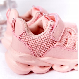 Baskets Enfant Avec Semelle Illuminée Led Rose So Cool ! 3