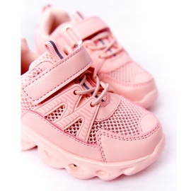 Baskets Enfant Avec Semelle Illuminée Led Rose So Cool ! 2