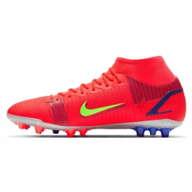 Chaussures de football Nike Superfly 8 Academy Ag M CV0842-600 multicolore rouge 1