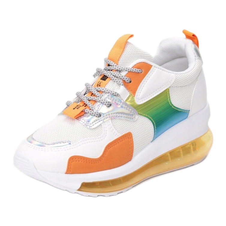 Vices Etaux FY-72-338-blanc / orange blanche multicolore 1 Vices Etaux FY-72-338-blanc / orange blanche multicolore 1