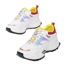 Vices Etaux FY-91-100-blanc / rouge multicolore 1