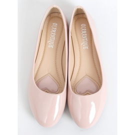 Ballerines verni beige-rose 9988-60 Nude 1