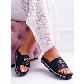 Chaussons Femme On The Platform S.Barski 802-10 Noir le noir 4