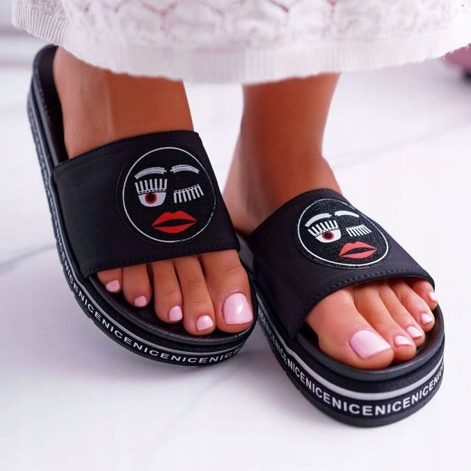 Chaussons Femme On The Platform S.Barski 802-10 Noir 2