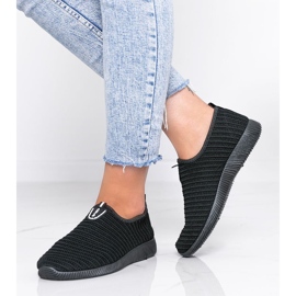 Baskets de sport noires Do it le noir 1 Baskets de sport noires Do it le noir 1