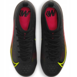 Nike Mercurial Superfly 8 Pro Fg Jr CV0804 090 chaussures de football multicolore noir 1