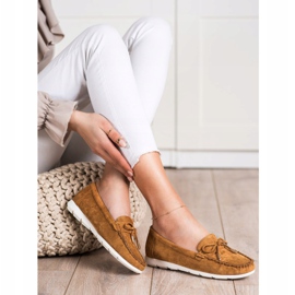 Renda Mocassins camel brun 2