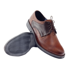 Chaussures pour hommes Moskała 764 marron brun 3