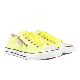 Baskets So comfy jaune fluo 1