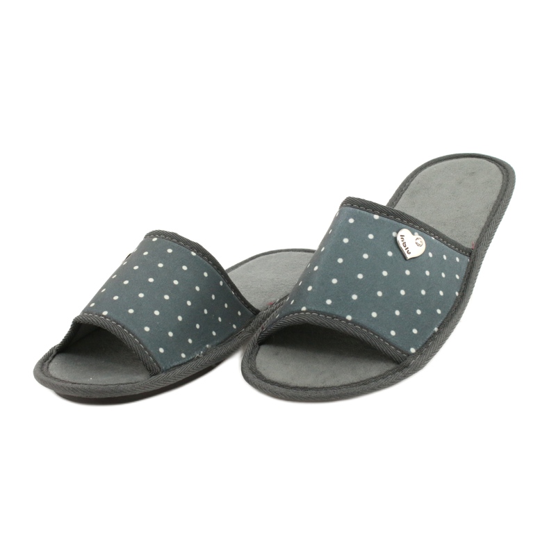 Chaussures femme Inblu 155D105 gris 3