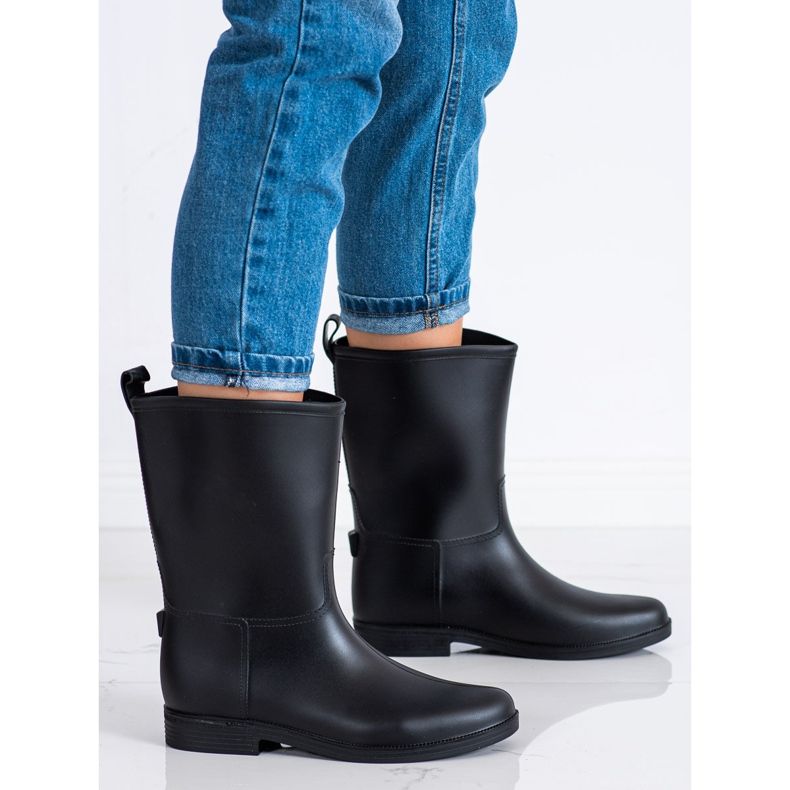 SHELOVET Galoches classiques noir 1