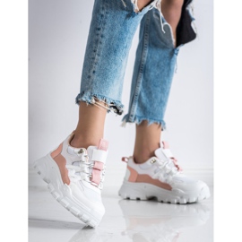 SHELOVET Baskets blanches de Fahion 2