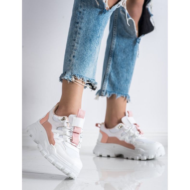 SHELOVET Baskets blanches de Fahion 2