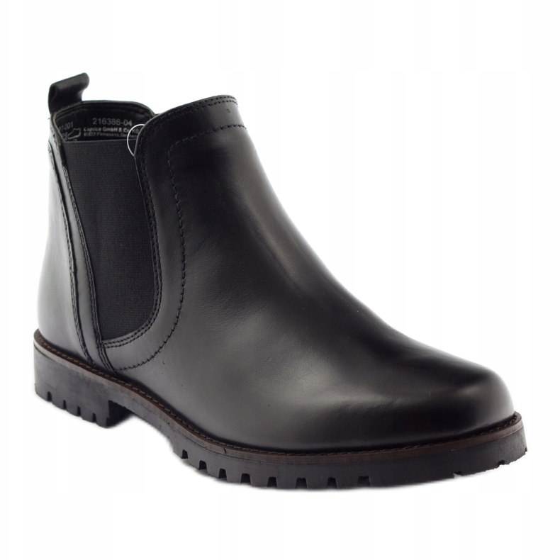 Caprice bottines bottes d'hiver pour femmes 25468 noir 1