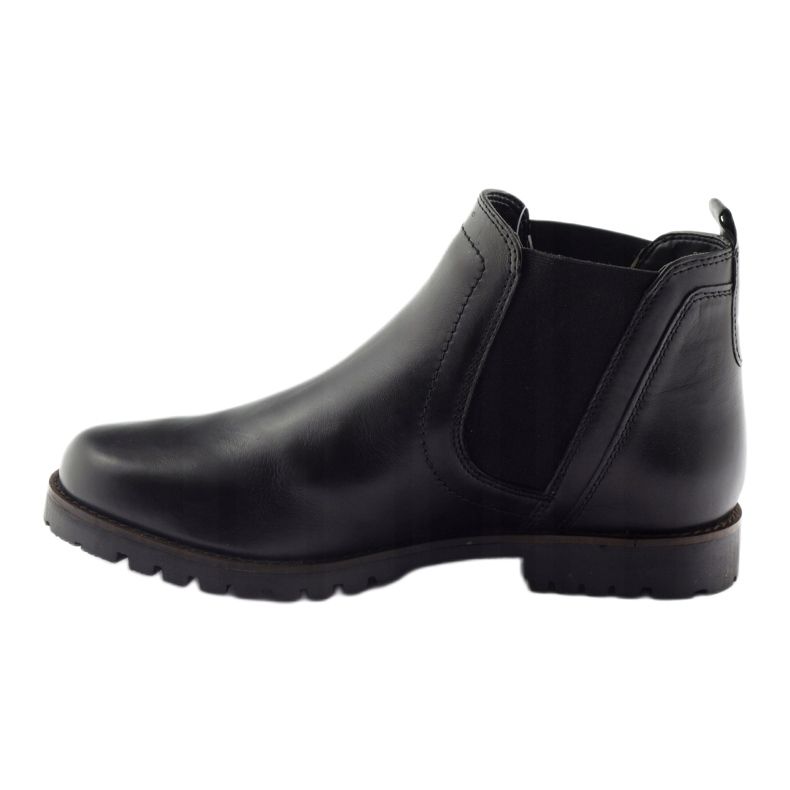Caprice bottines bottes d'hiver pour femmes 25468 noir 2