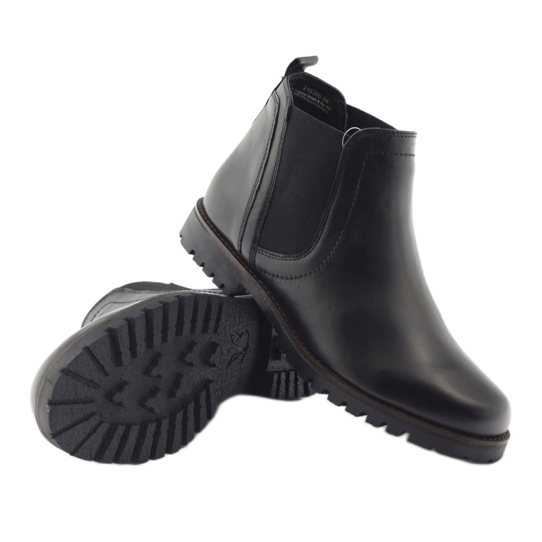 Caprice bottines bottes d'hiver pour femmes 25468 noir 3