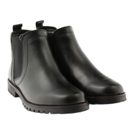 Caprice bottines bottes d'hiver pour femmes 25468 noir 4