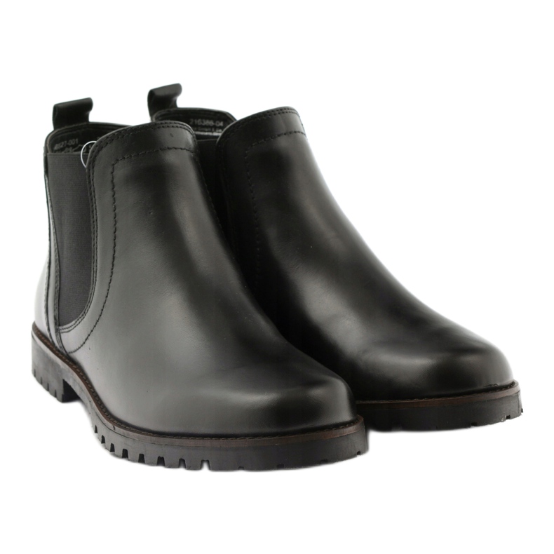 Caprice bottines bottes d'hiver pour femmes 25468 noir 4