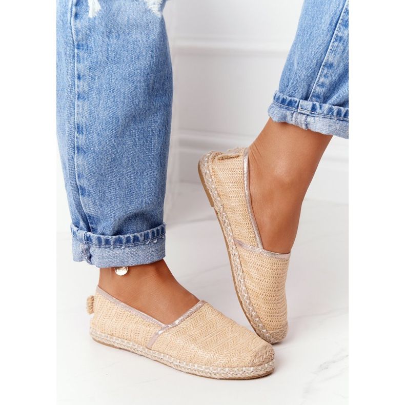 Espadrilles Sur Semelle De Paille Lu Boo Beige 1