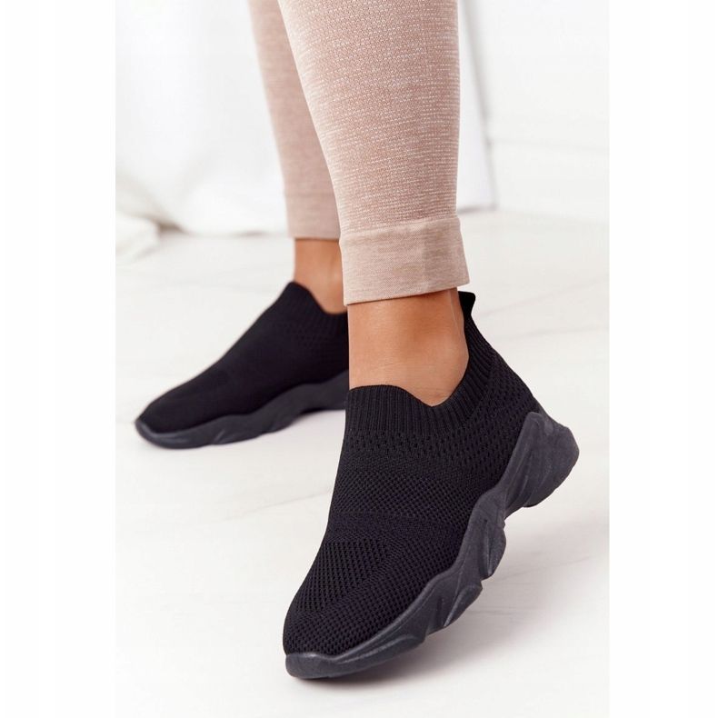 PS1 Chaussures de sport pour femmes Slip-on Black Yoga Class noir 1