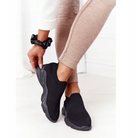 PS1 Chaussures de sport pour femmes Slip-on Black Yoga Class noir 2